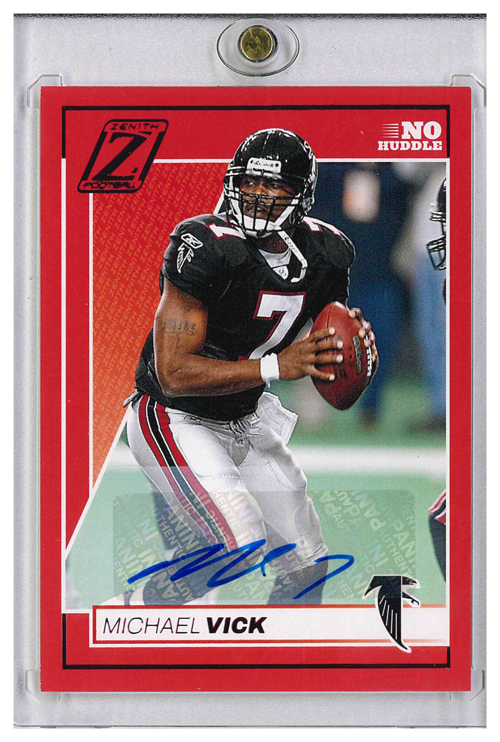 2024 Panini Zenith 6 Michael Vick Autograph - No Huddle