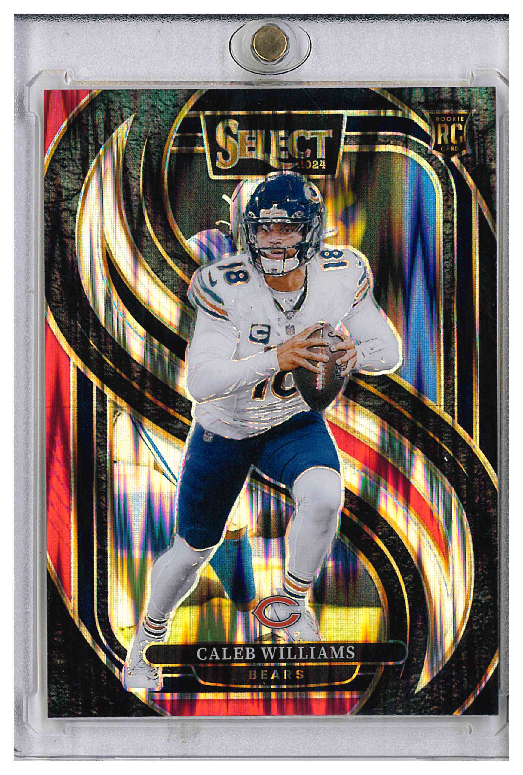 2024 Panini Select Prizm Caleb Williams Rookie #114 Premier Level