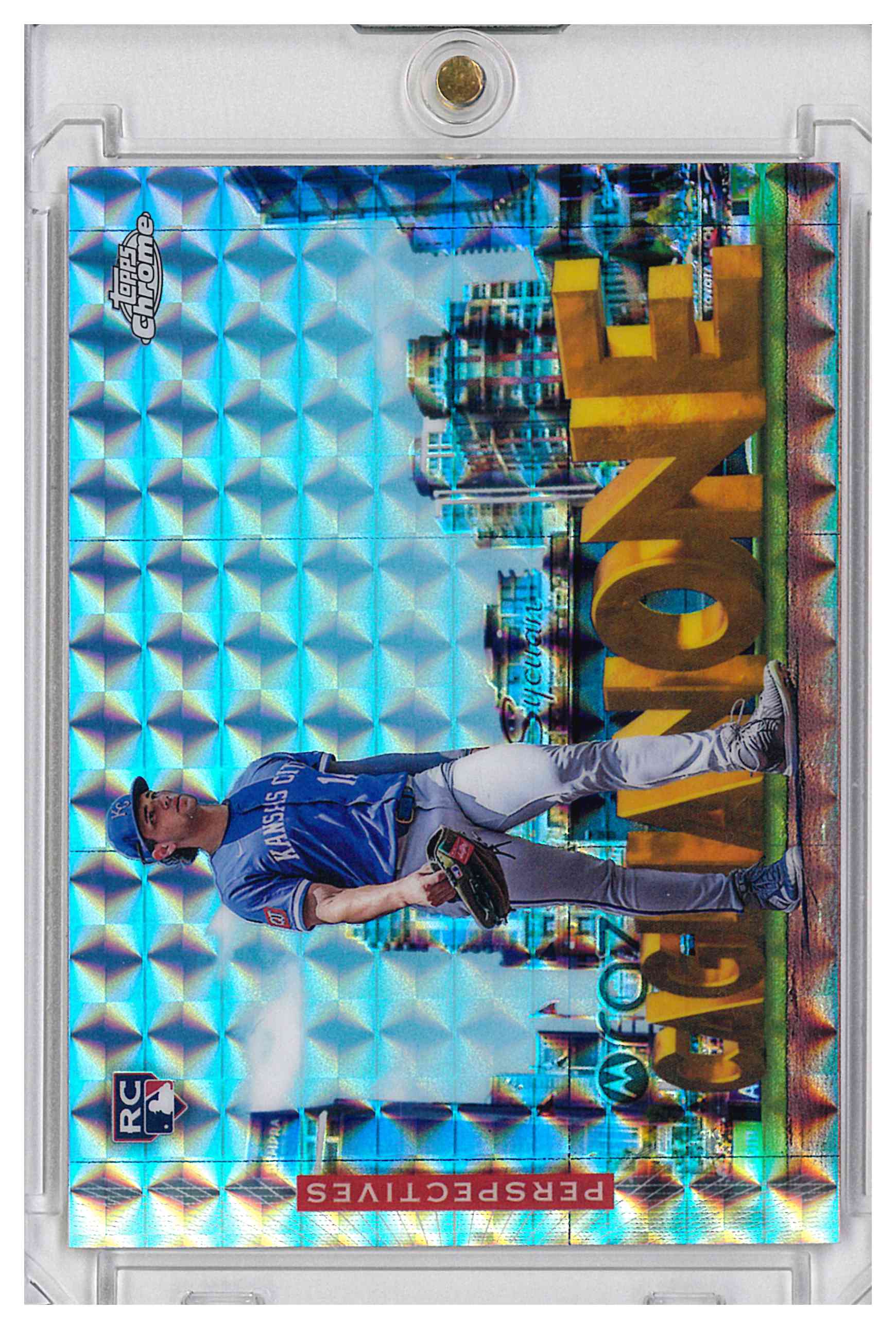 2026 Topps Chrome Jac Caglianone Perspectives RC Geometric Refractor #P-1 SP