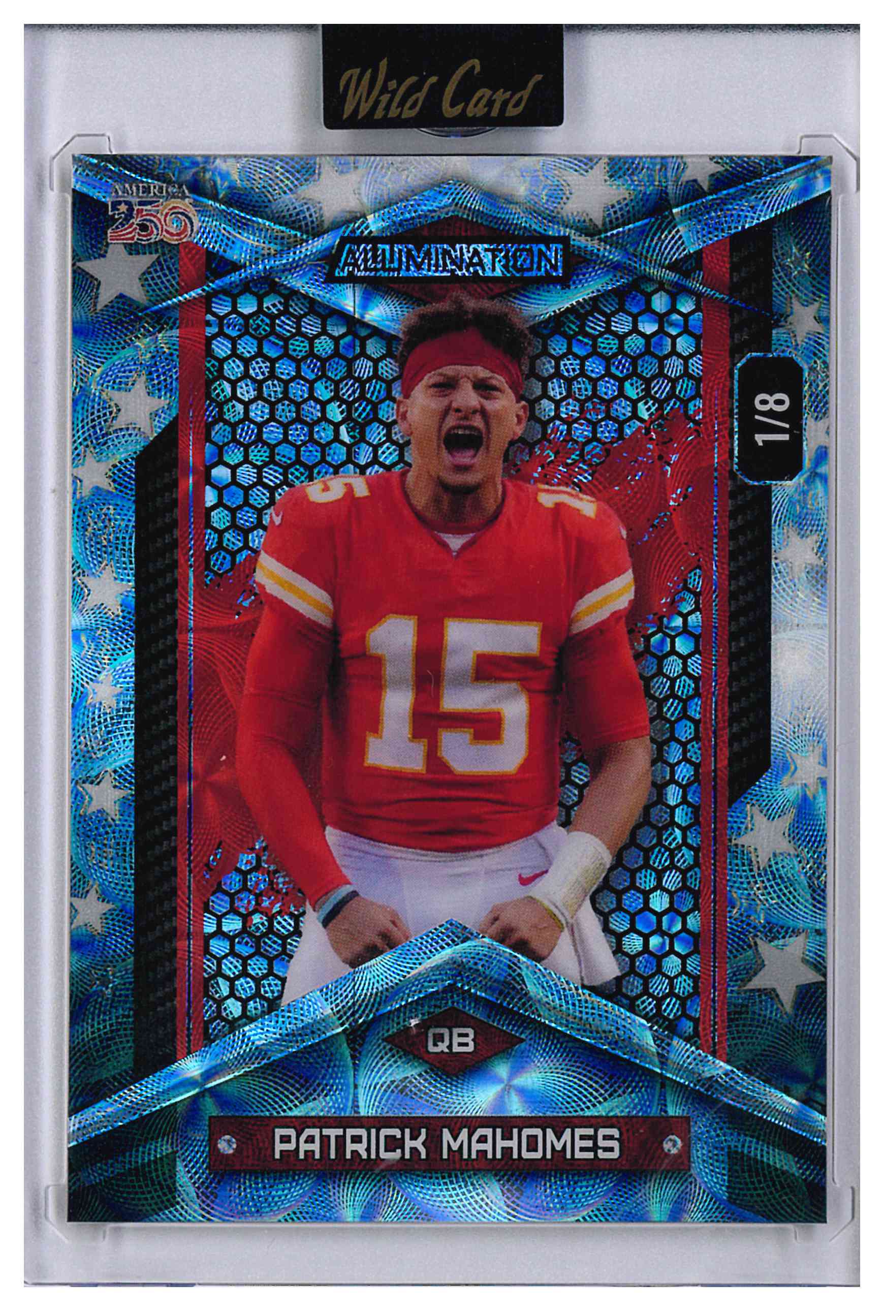 2026 Wild Card Patrick Mahomes Alumination /8 JHBC-PM