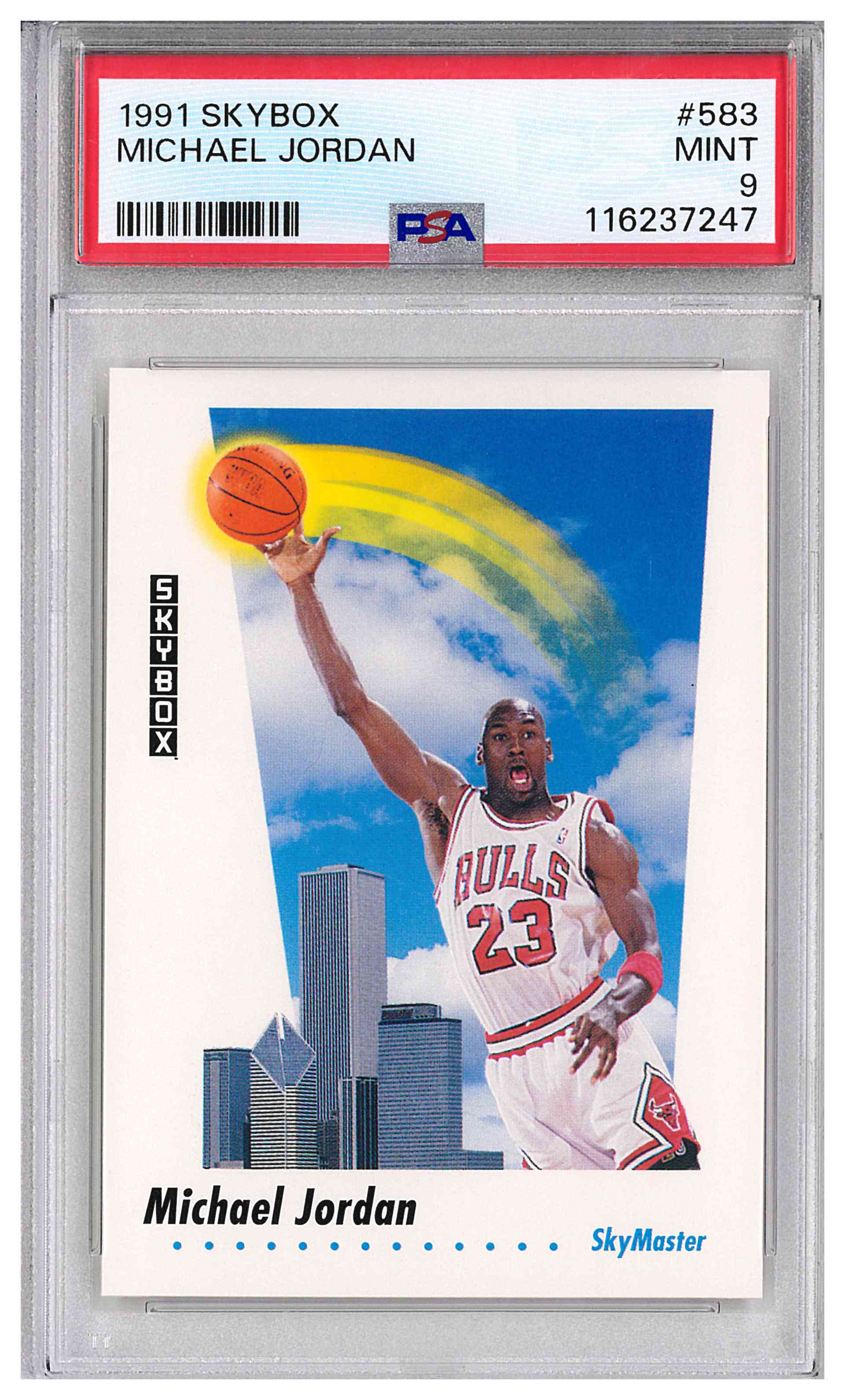 1991 SKYBOX #583 MICHAEL JORDAN