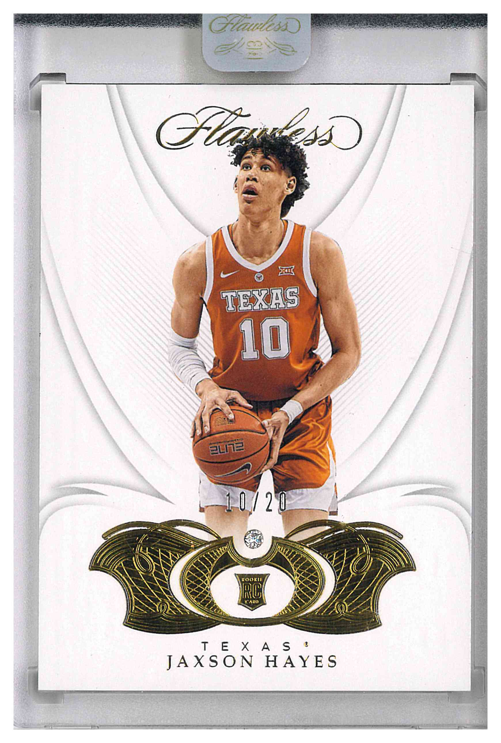 2019 Panini Flawless Collegiate Jaxson Hayes Diamond /20