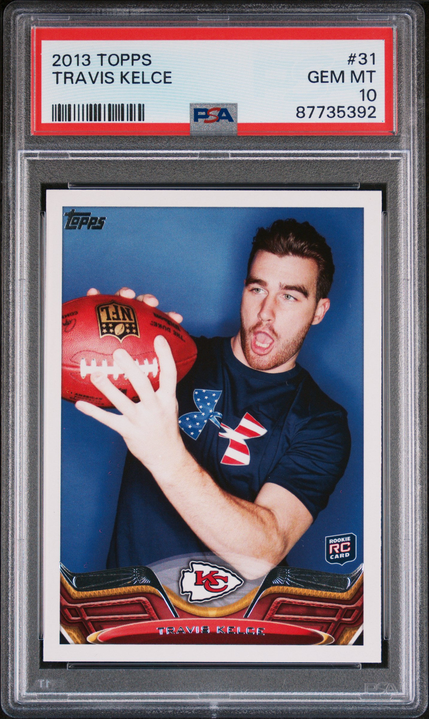 2013 TOPPS #31 TRAVIS KELCE