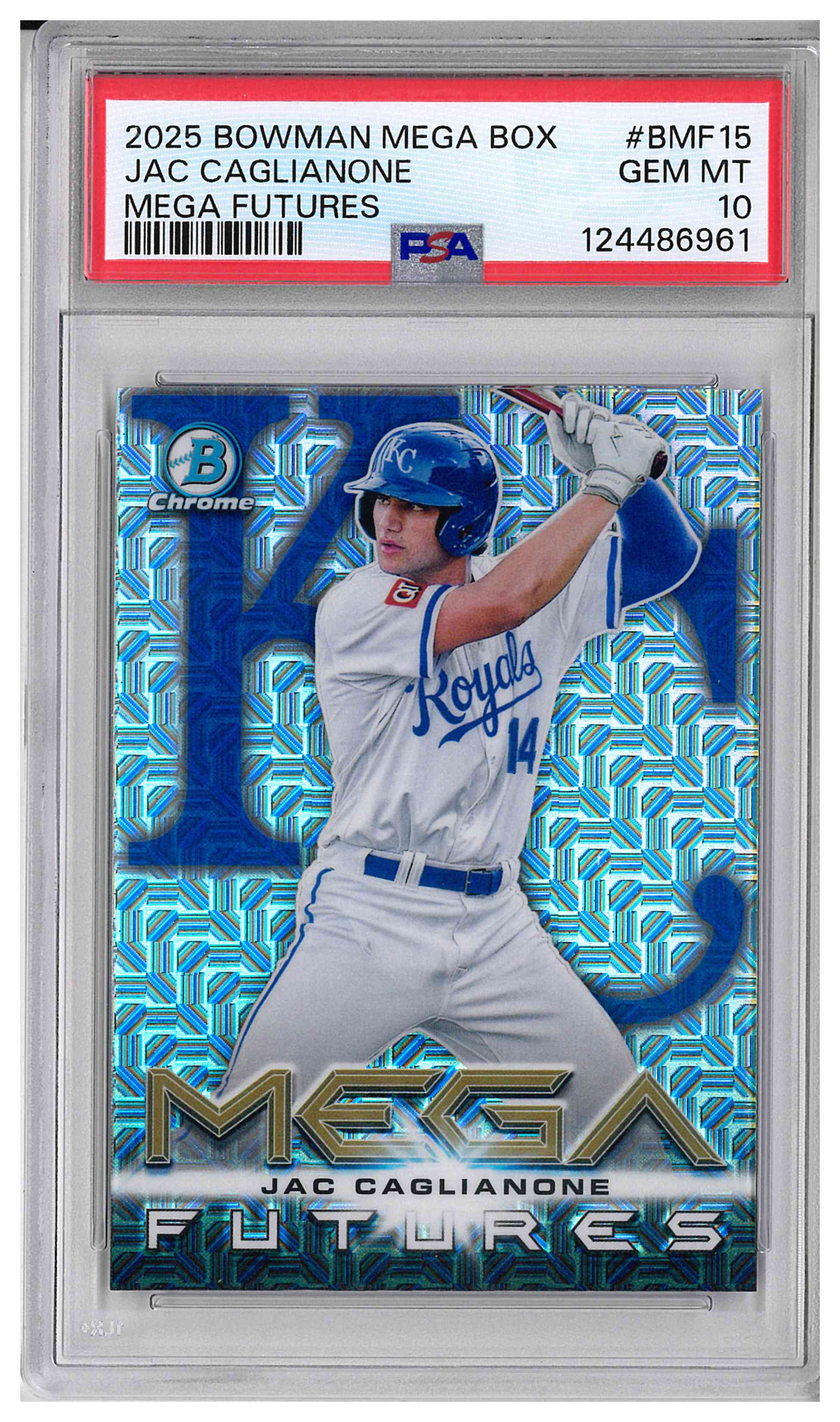 2025 BOWMAN MEGA BOX MEGA FUTURES #BMF15 JAC CAGLIANONE