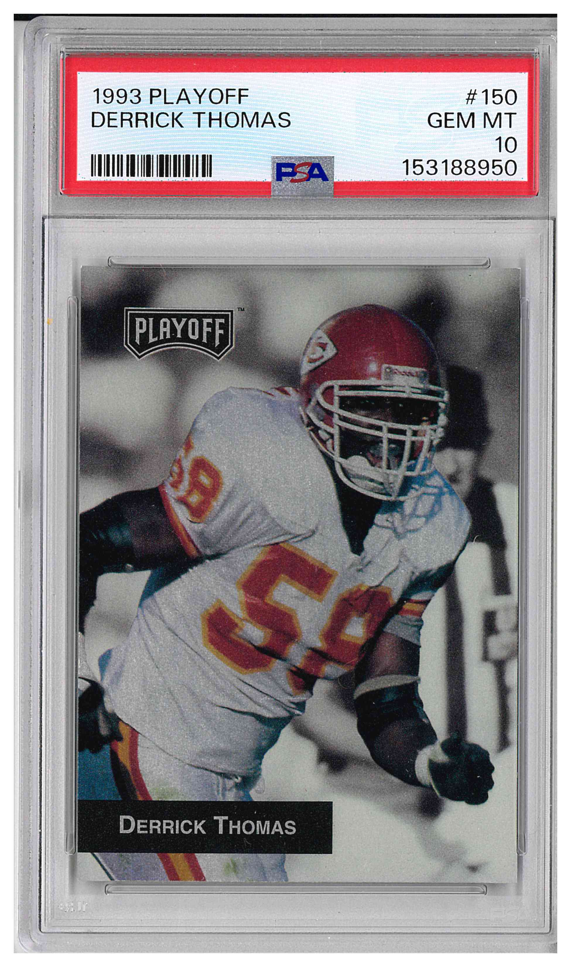 1993 PLAYOFF #150 DERRICK THOMAS
