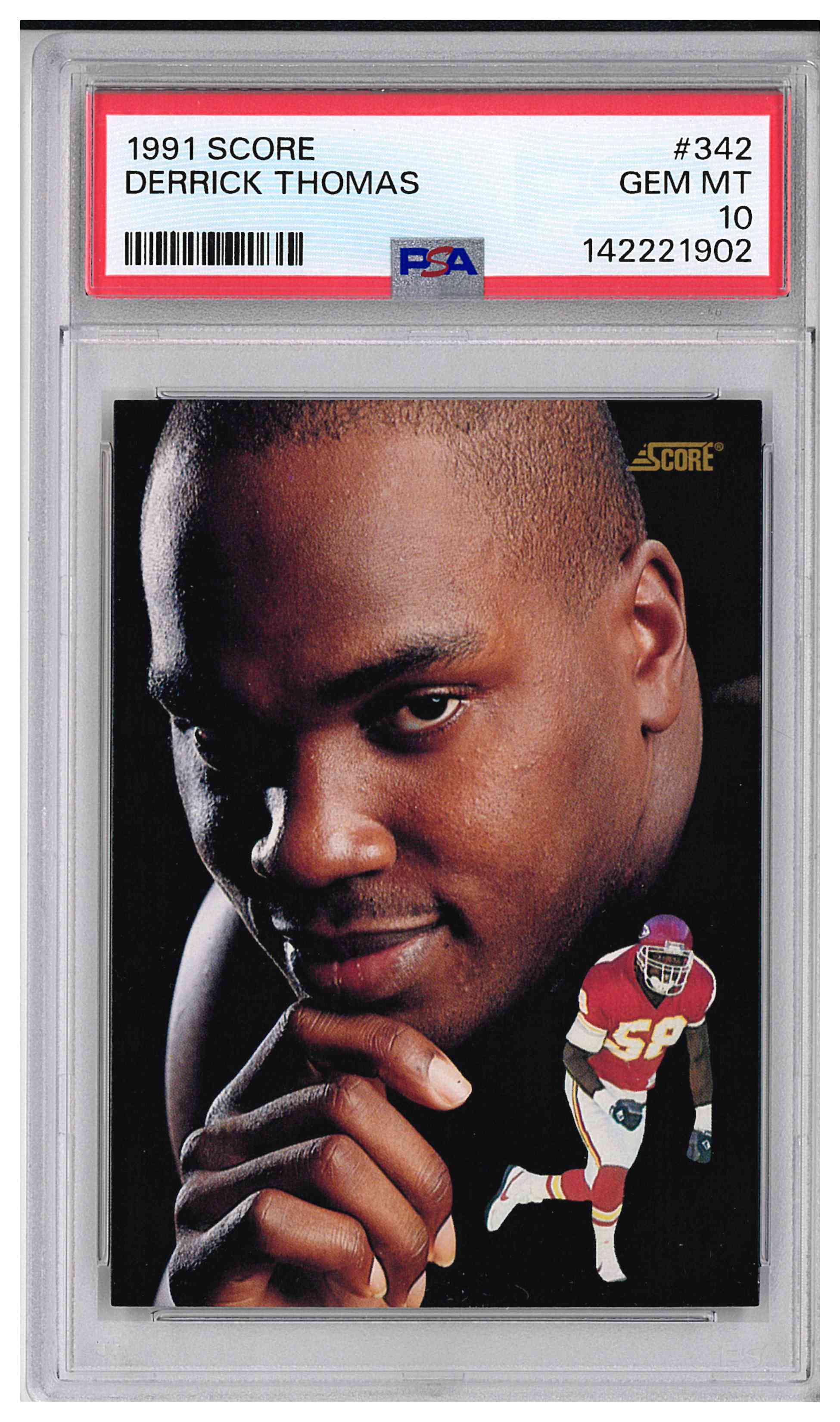1991 SCORE #342 DERRICK THOMAS