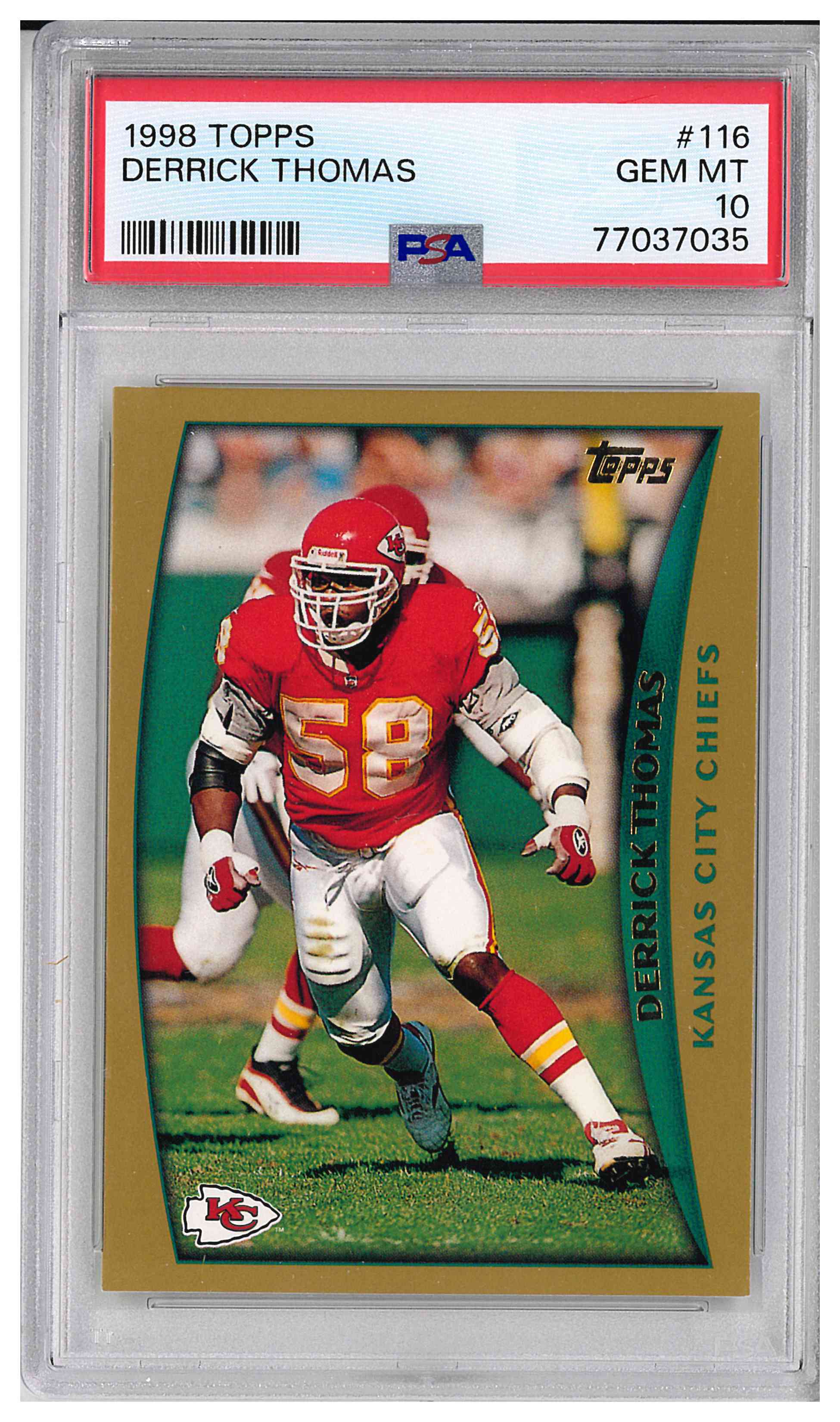 1998 TOPPS #116 DERRICK THOMAS